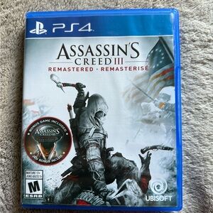 Assassin's Creed III Remastered PS4
